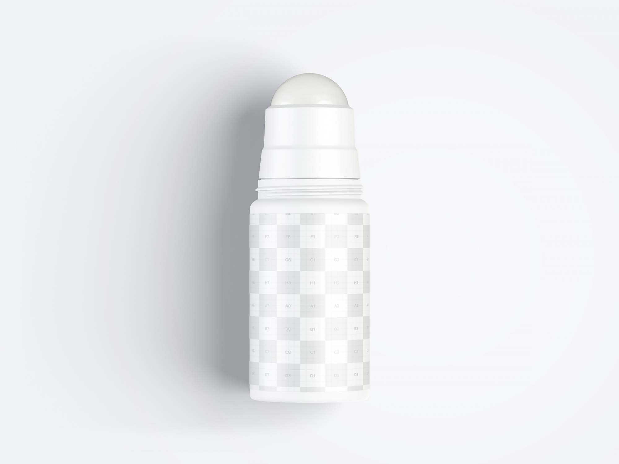 Free Roll-On Bottle Mockup PSD