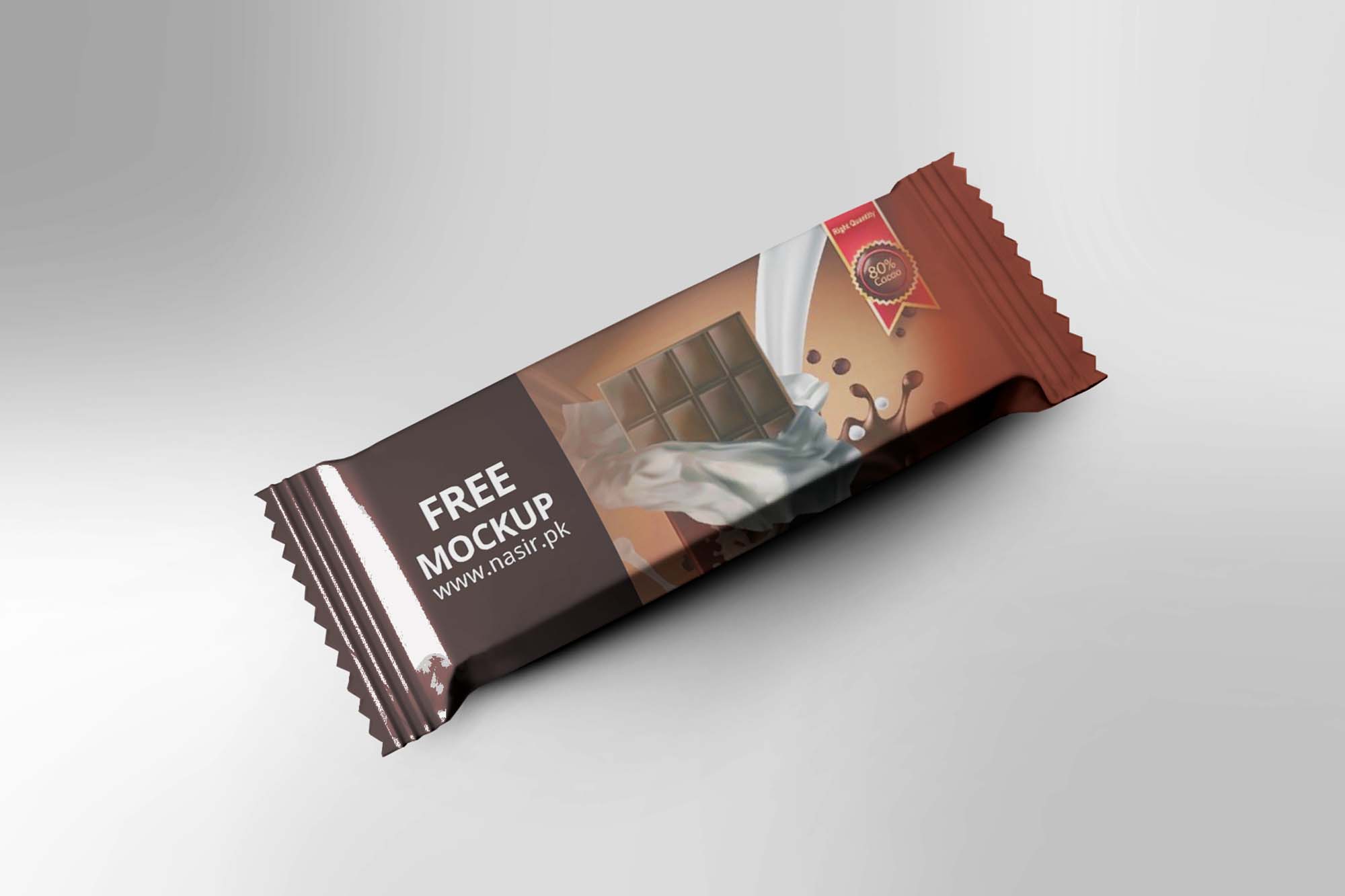 Free Chocolate Bar Packaging Mockup - Free Package Mockups