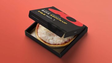 Download Free Open Pizza Box Mockup Free Package Mockups PSD Mockup Templates