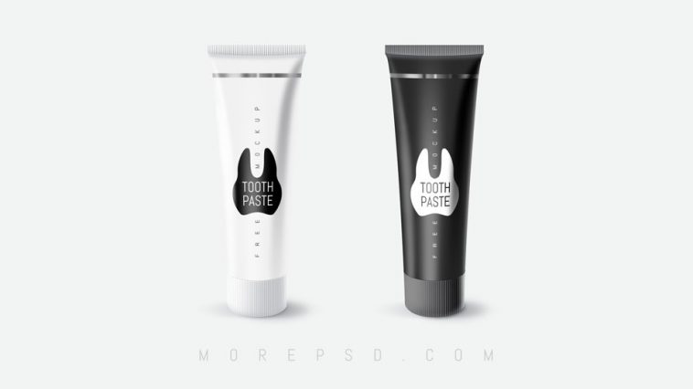 Download Free Toothpaste Tube Mockup Free Package Mockups