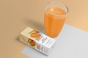 Healthy Juice Packaging Mockup