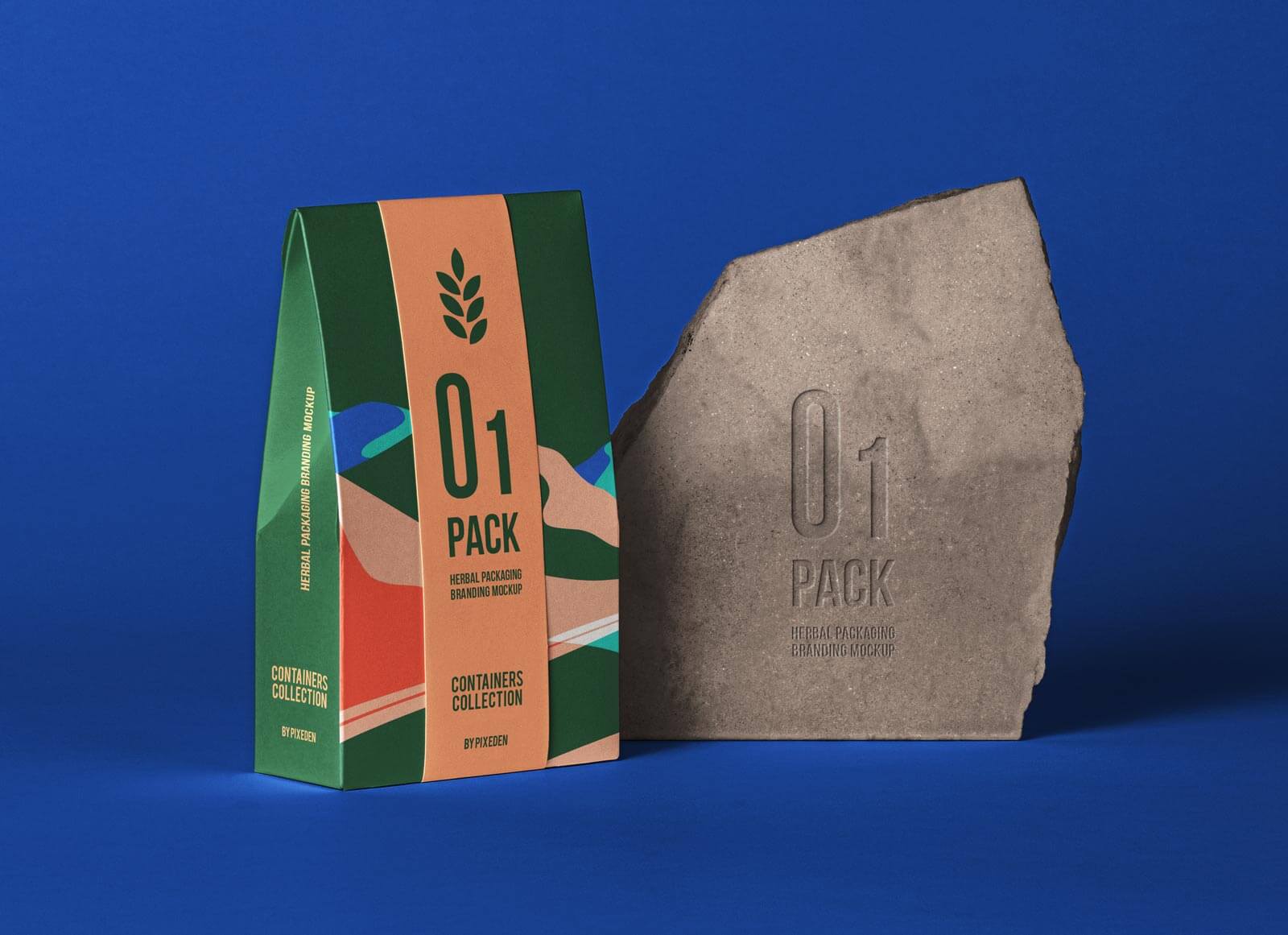 Download Free Free Organic Kraft Thick Paper Bag Packaging Mockup Free Package Mockups PSD Mockups.
