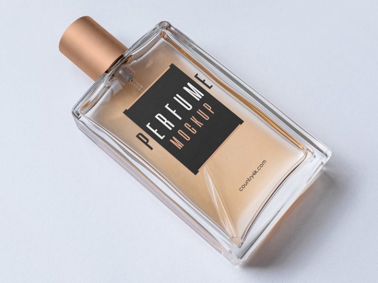 Perfume Glass Bottle Mockup