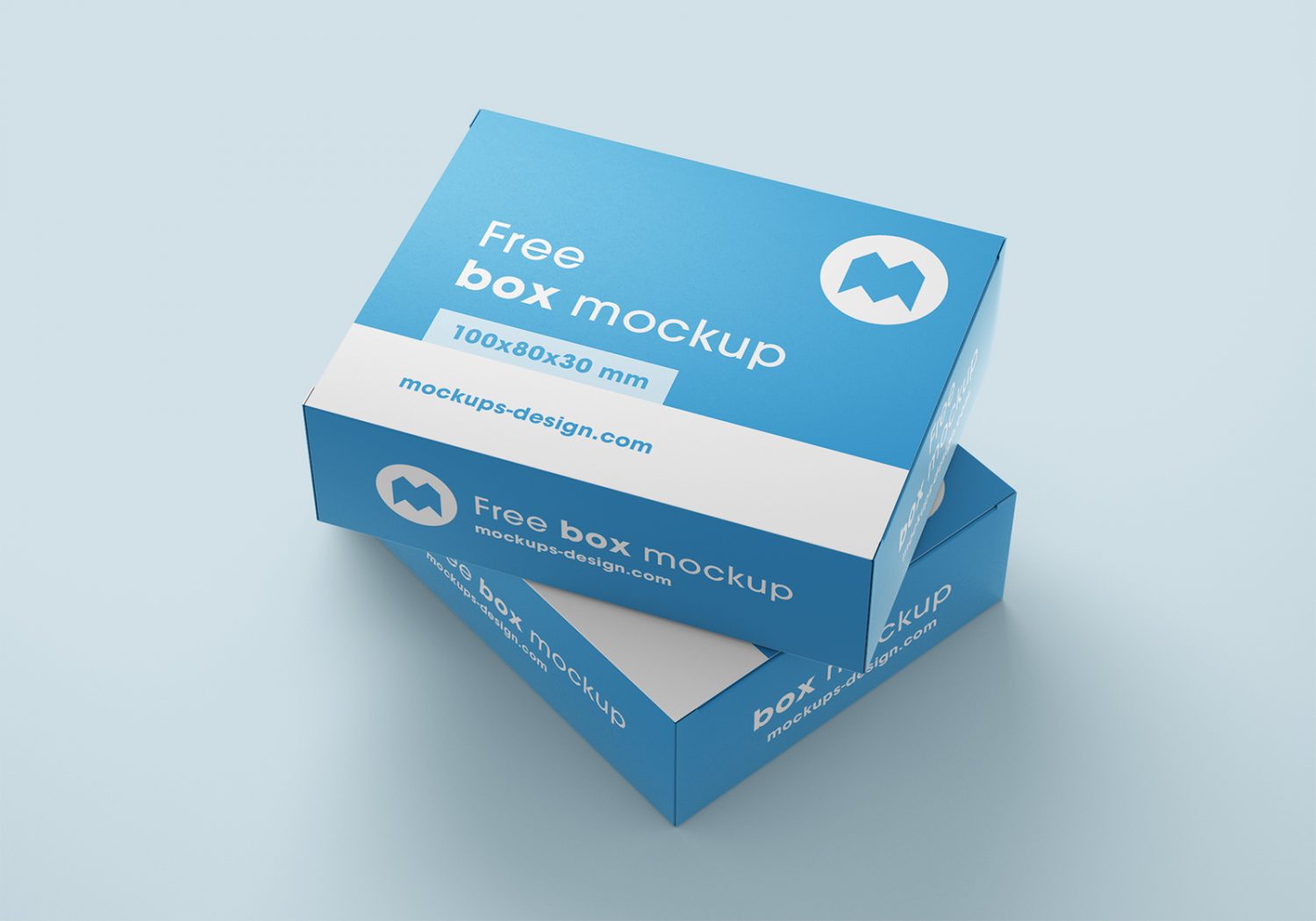 Free box mockups