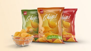 Download Corn Chips Package Package Mockups