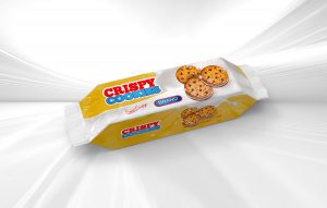 Free Crispy Cookies Biscuit Packaging Mockup