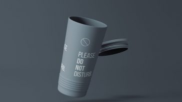 Free Tumbler Cup Mockup