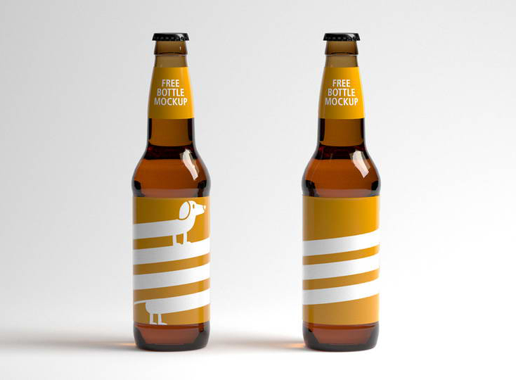 Download Free Beer Bottle Mockup Free Package Mockups