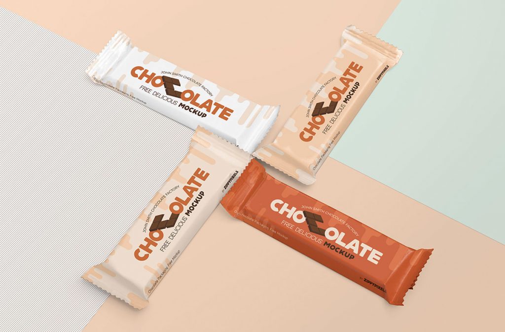 Free Chocolate Packaging Mockup