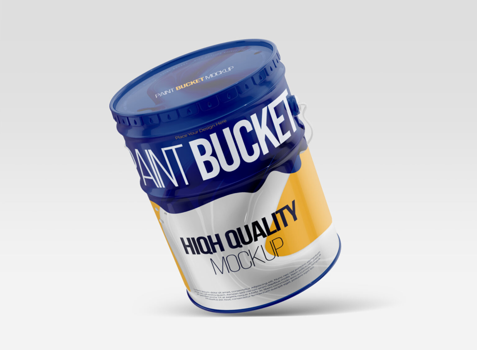 Download Free Floating Paint Bucket Mockup Free Package Mockups