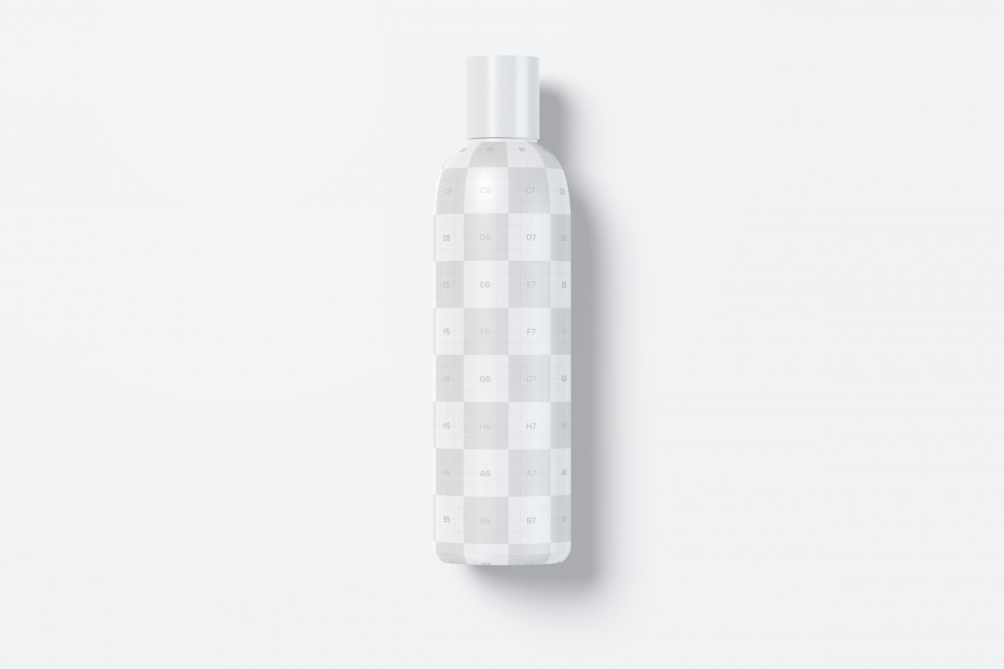 120 ml Hair Oil Bottle Mockup