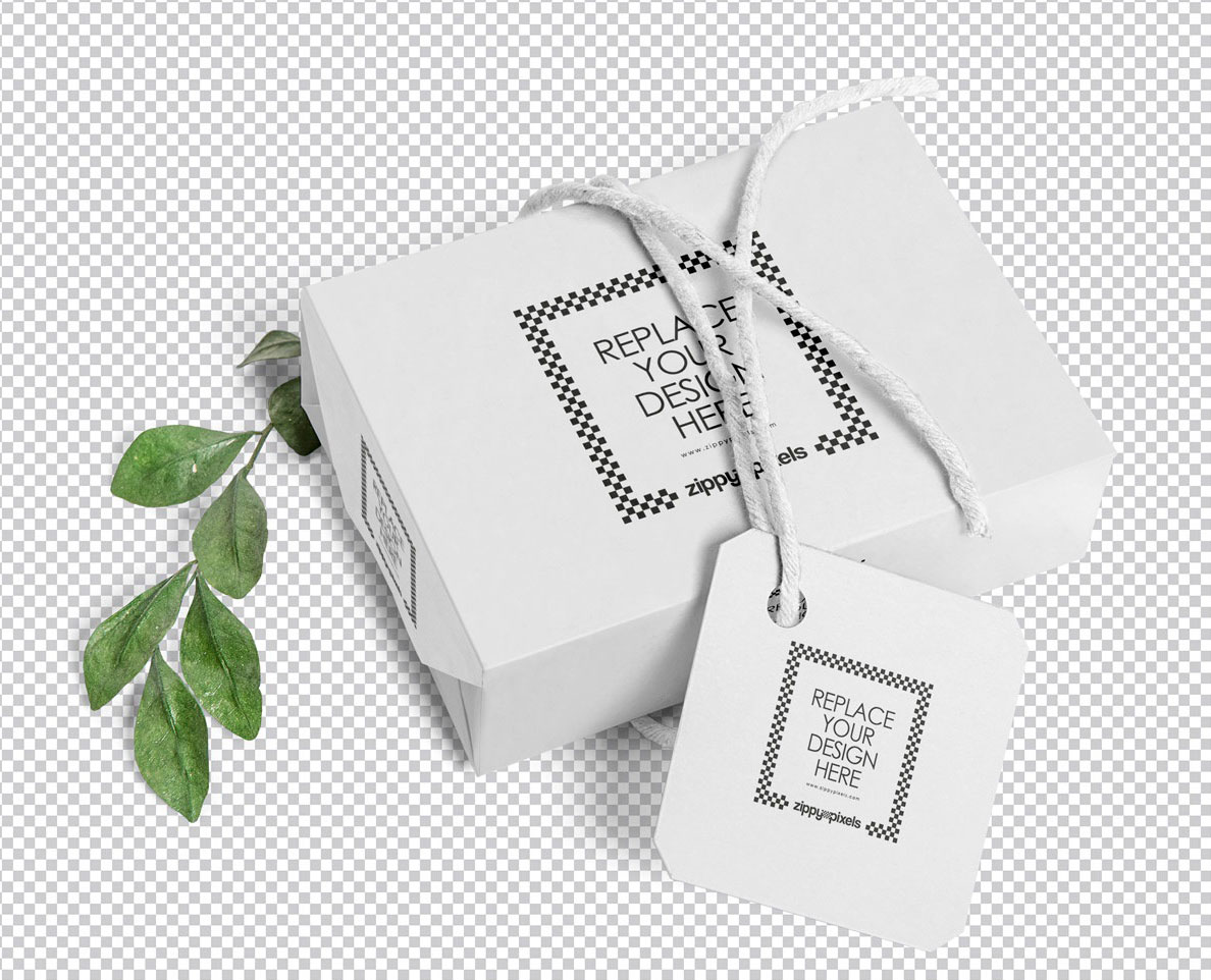 Craft Homemade Product Box Mockup