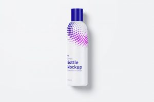Free 120 ml Hair Oil Bottle Mockup