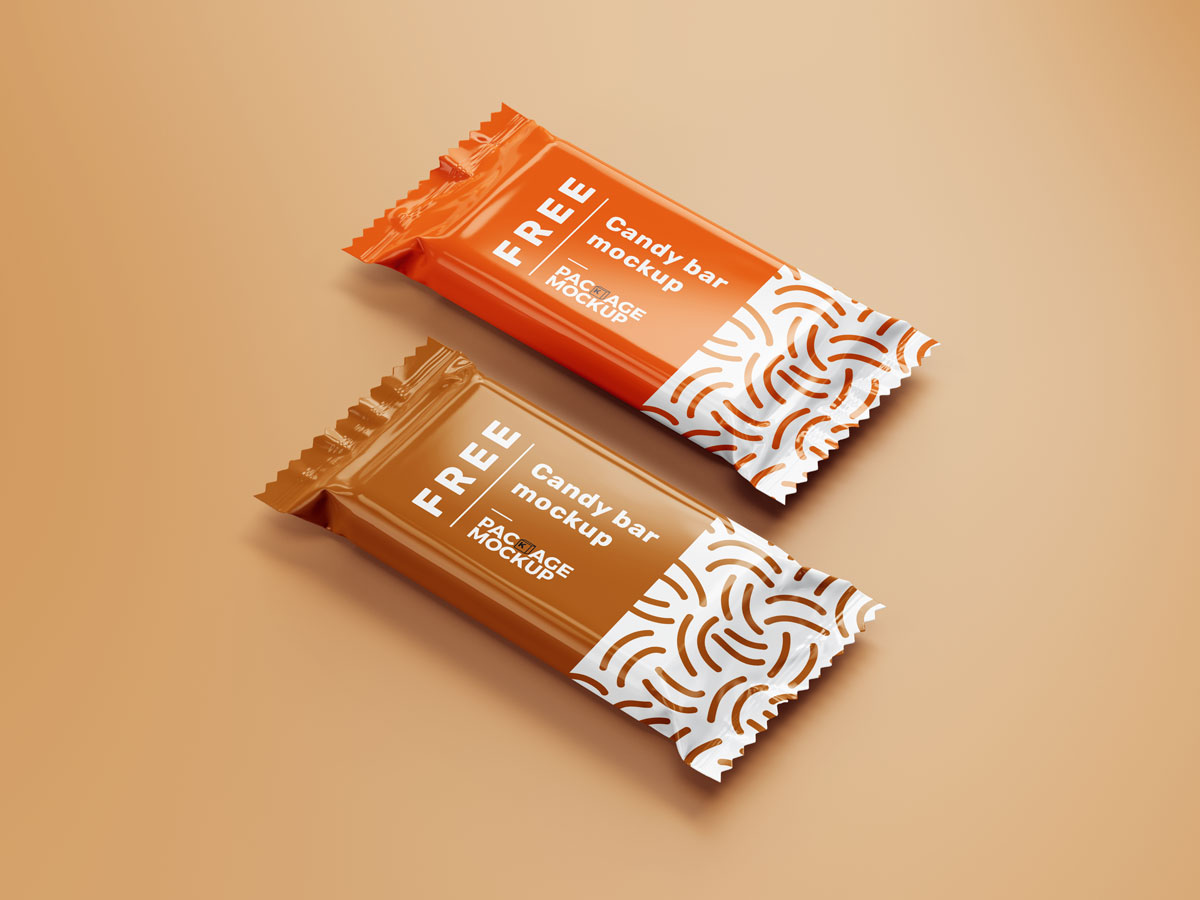 Download Choco Candy Bar Packaging Cover Mockup 4 Psd Set Free Package Mockups Yellowimages Mockups