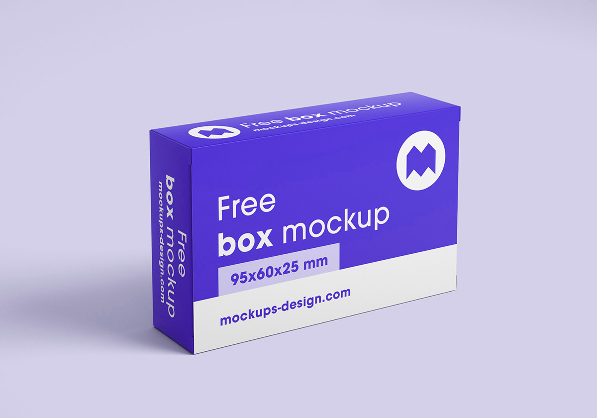 Free Soap Package Box Mockup