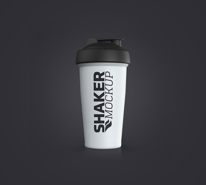 Shaker Tumbler Bottle, Realistic Vector Mockup. White Blank Sport Protein  Shake Drink Mixing Cup, Template for Brand Design Stock Vector -  Illustration of light, drink: 213947453