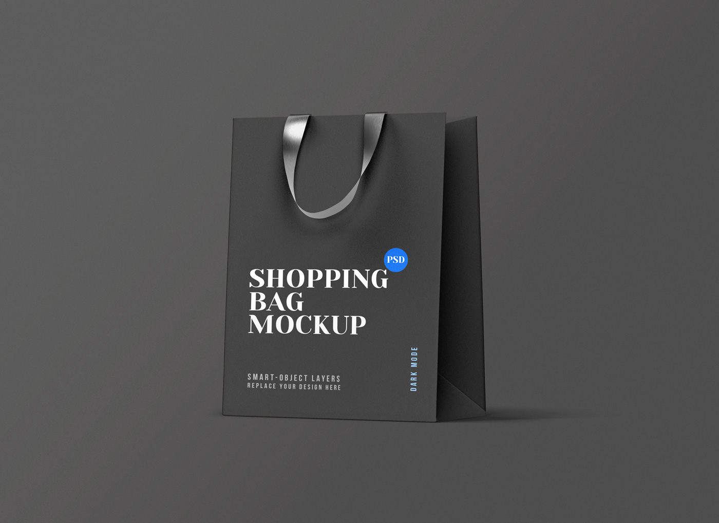 Shopping Bag Mockup Dark