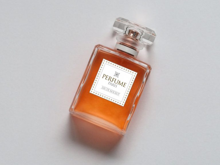 Scent Perfume Bottle Mockup