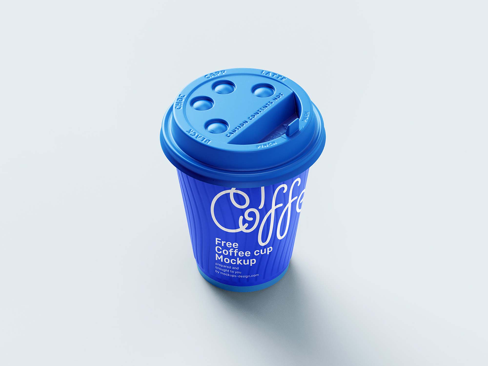4 Free Paper Coffee Cup Mockups PSD