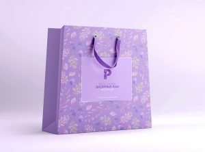 New Free Paper Shopping Bag Mockup