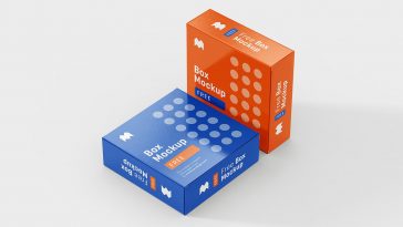 Download Free Open Pinch Lock Box Mockup For Smartphone Package Mockups PSD Mockup Templates