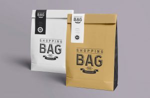 Awesome Paper Bag Mockup