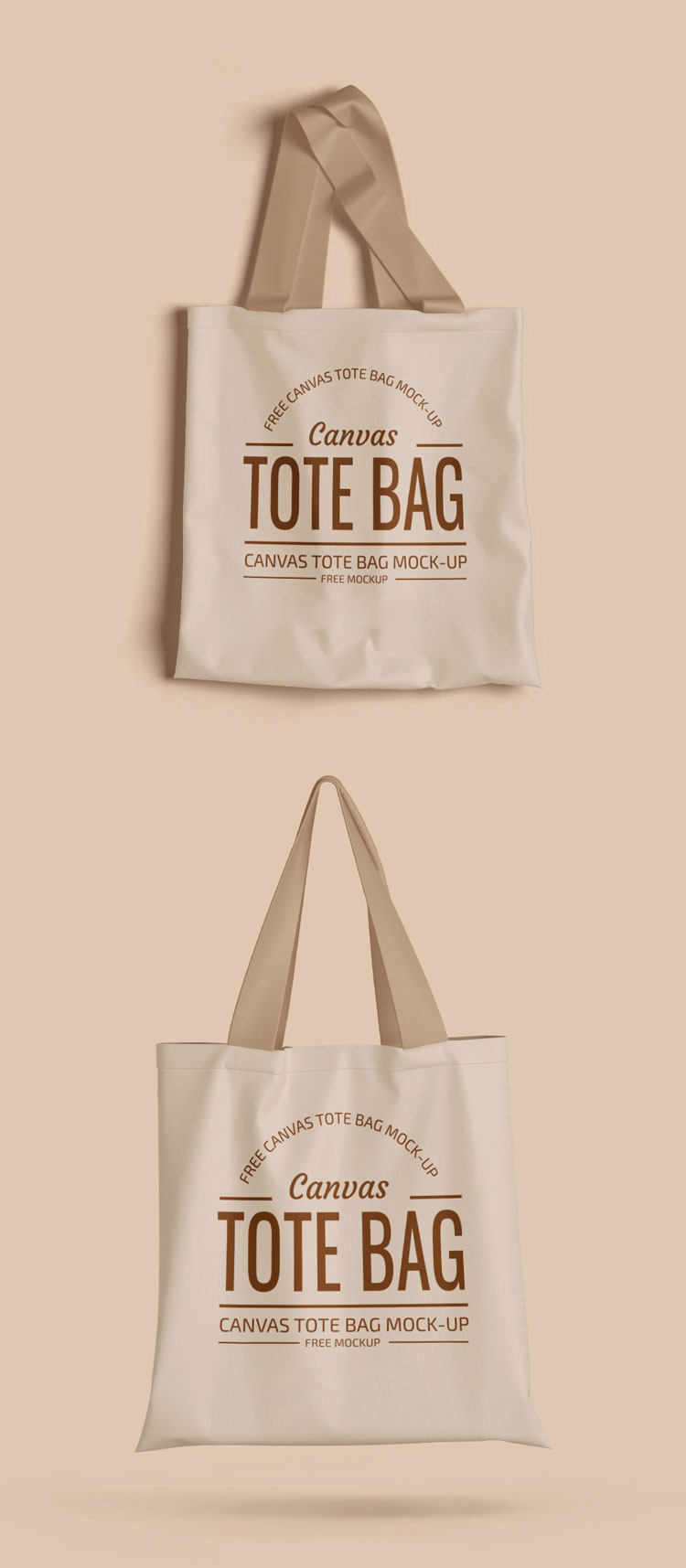 3 Canvas Tote Bag Mockups