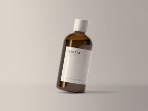 Chemicals Bottle Mockup