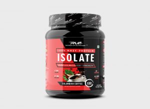 Protein Supplement Powder Jar Mockup