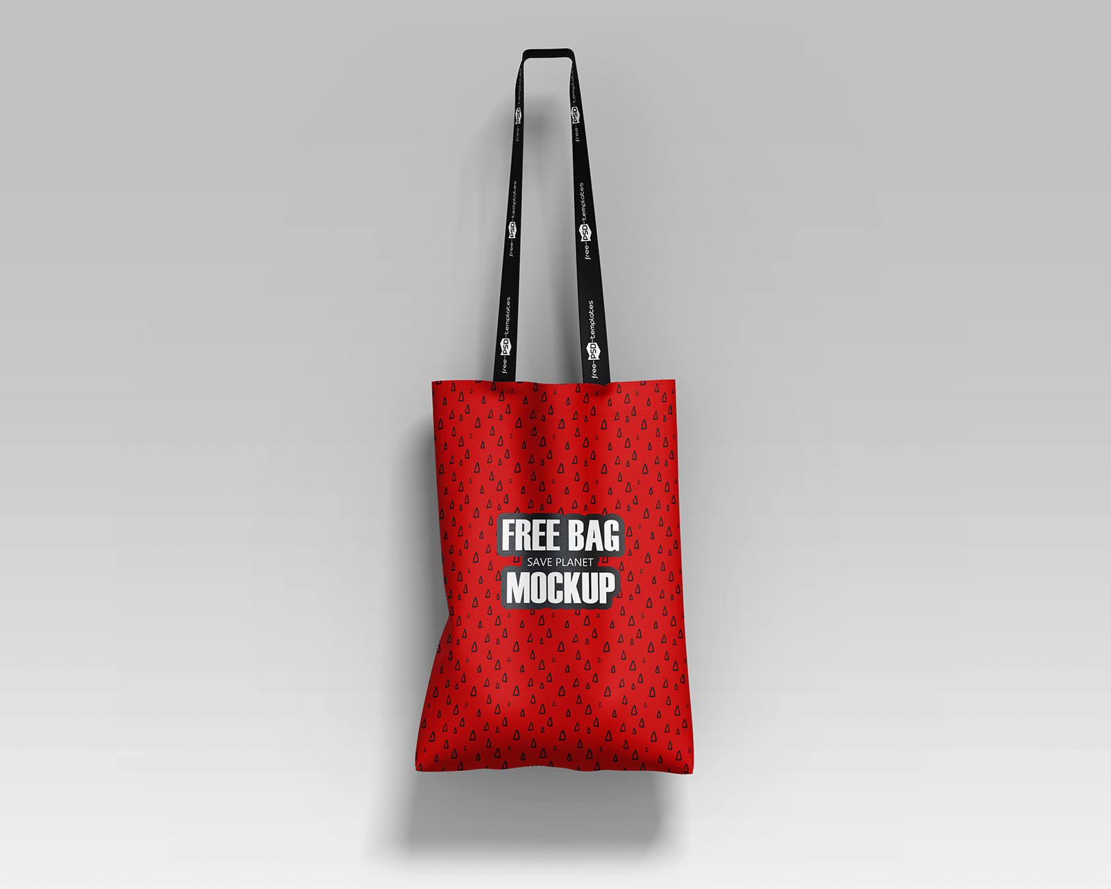 Fully Printed Sublimation Cloth Bag Mockups