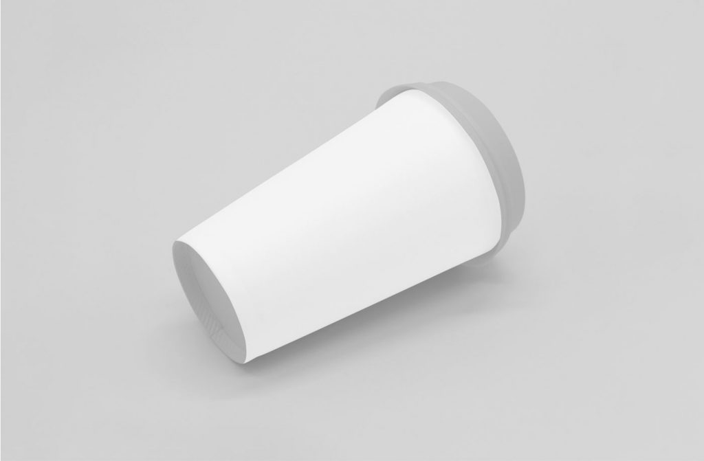 Lying Coffee Cup Mockup