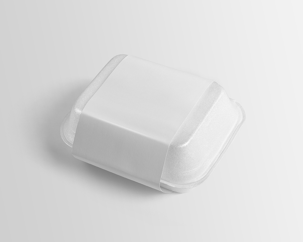 Free Disposable Food Container Packaging Mockup