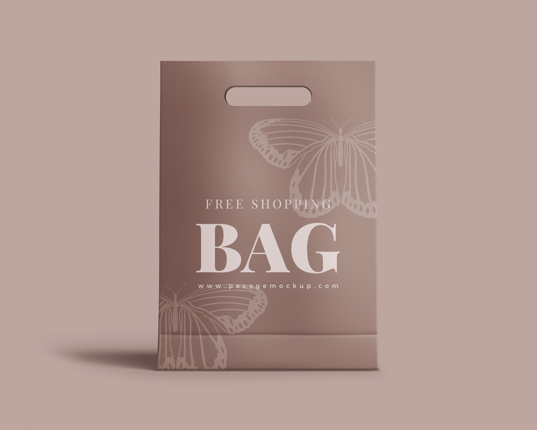 Free Paper Shopping Bag Mockup PSD Set