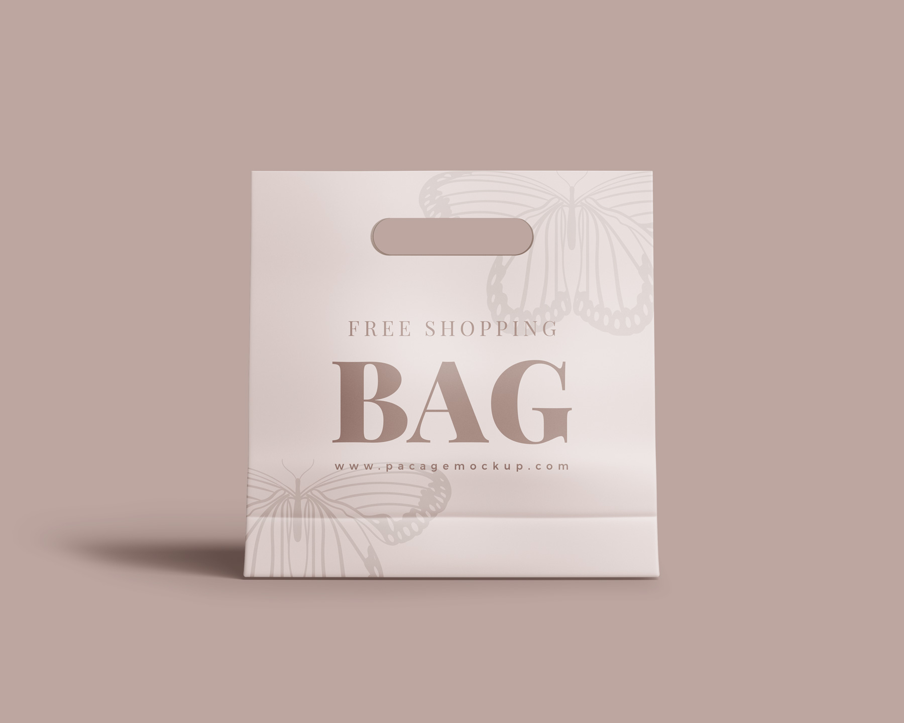 Free Paper Shopping Bag Mockup PSD Set