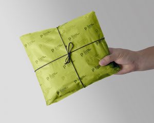 Free Gift Wrapping Tissue Paper Mockup