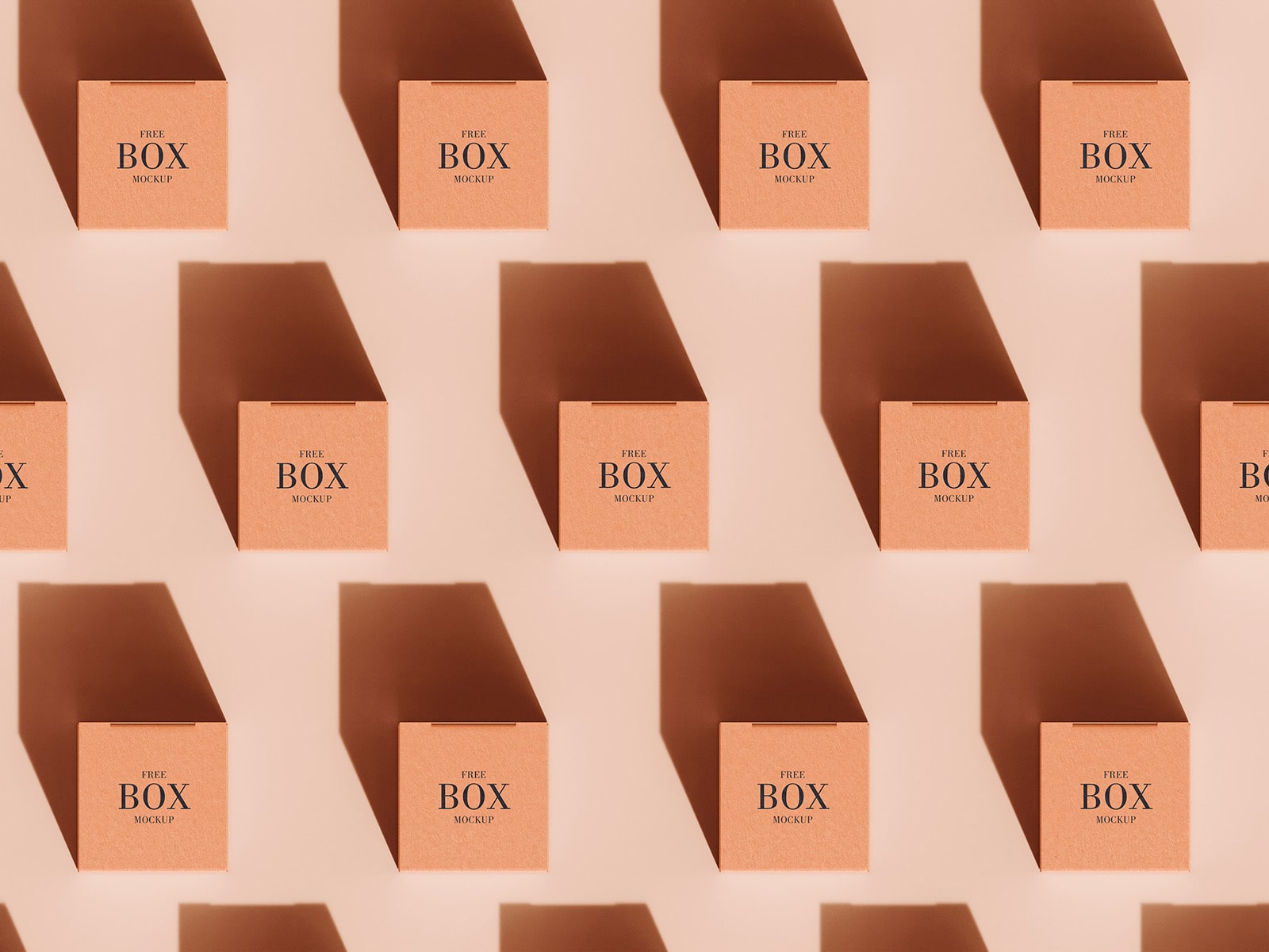 Square Boxes in grid layout mockups