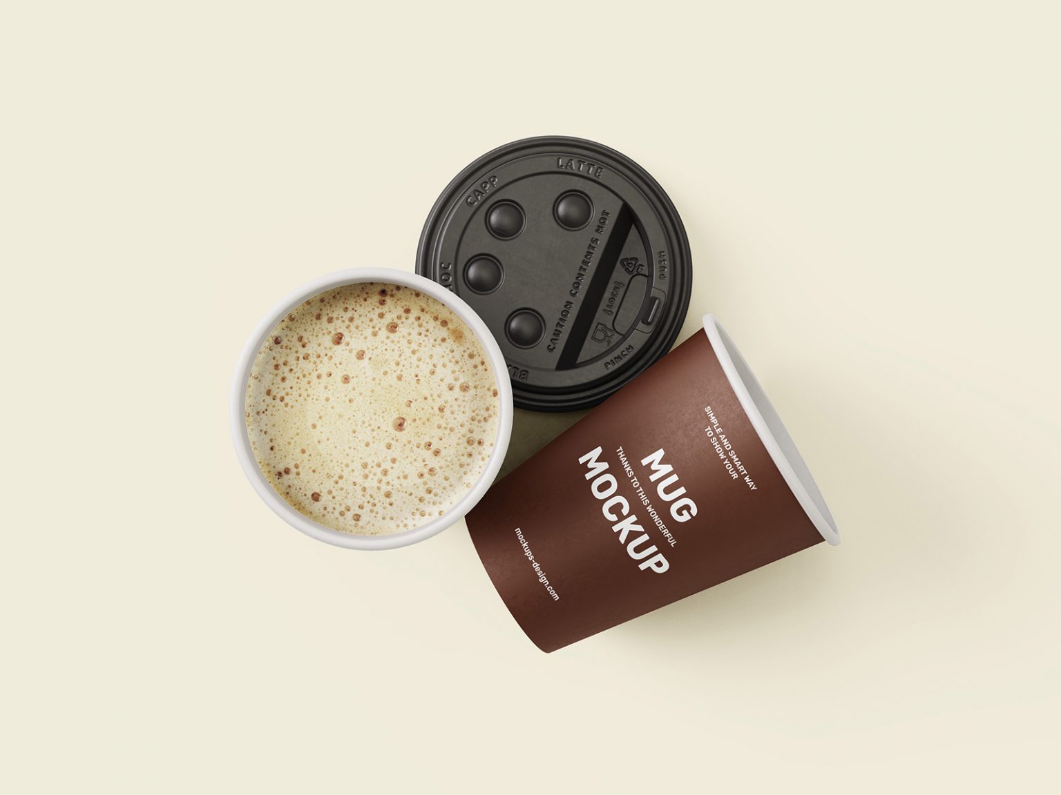 Free Premium Coffee Cup Mockups set