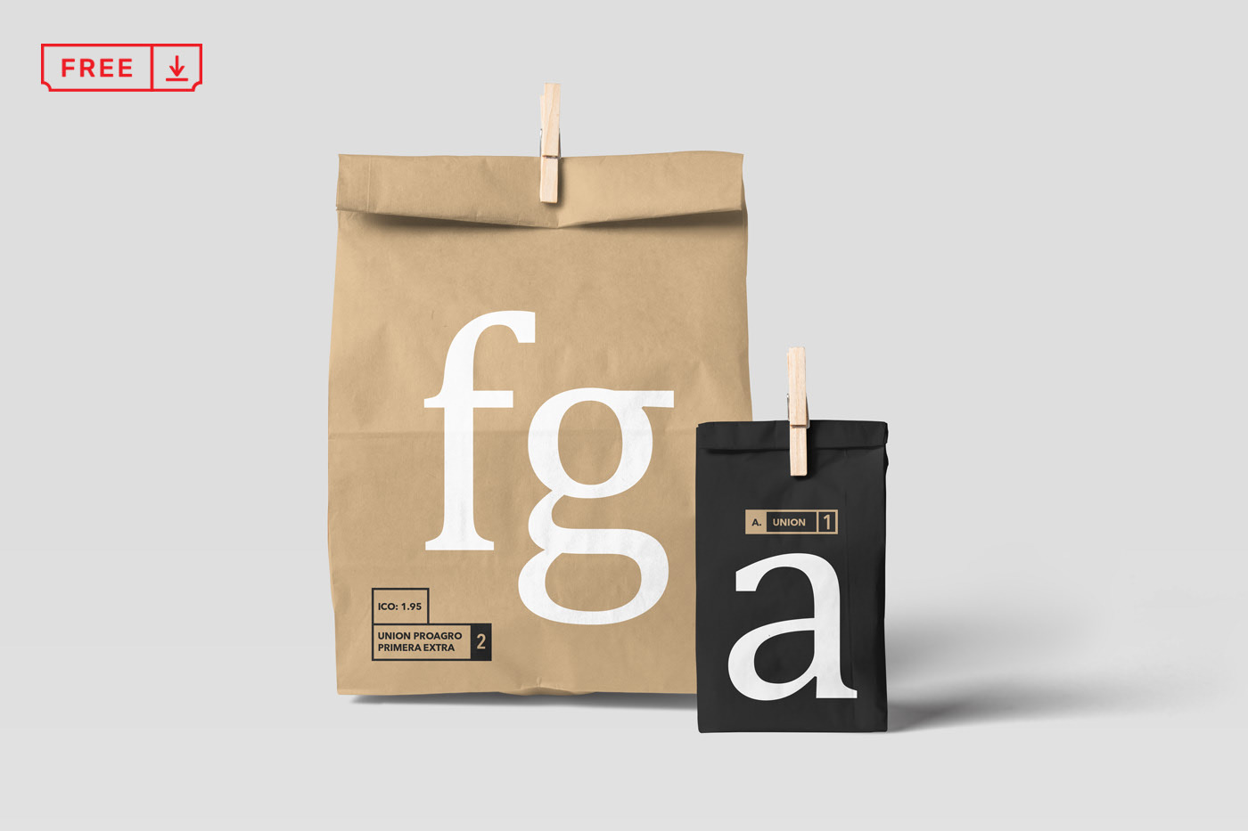 Free Paper Bag Mockups