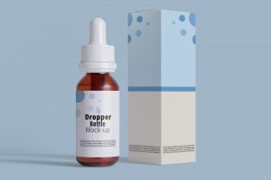 Dropper Bottle Mockup