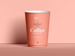 Free Coffee Paper Cup Mockup