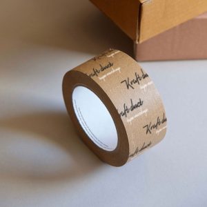 Free Kraft Paper Tape Mockup