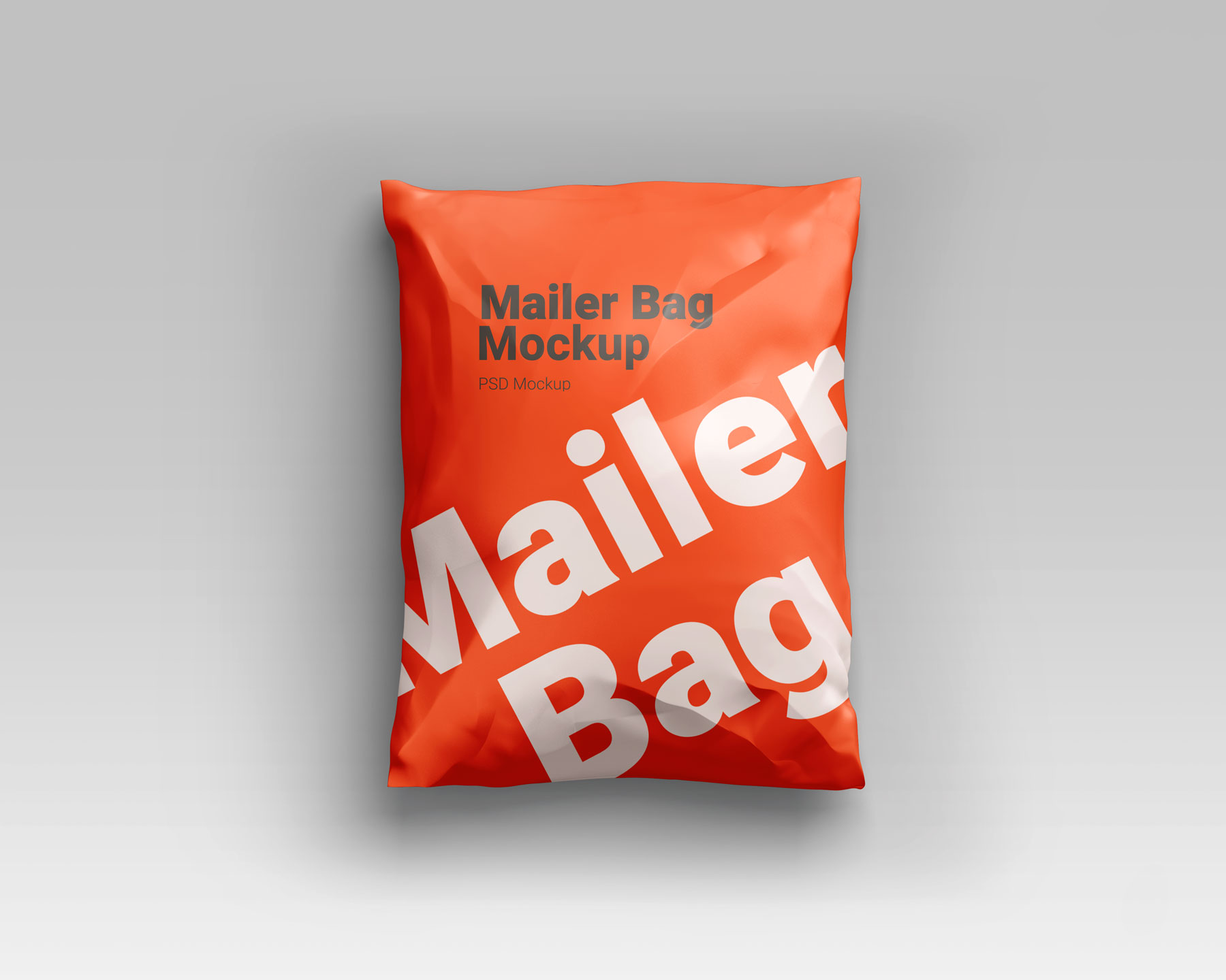 Free Mailer Bag Mockups set
