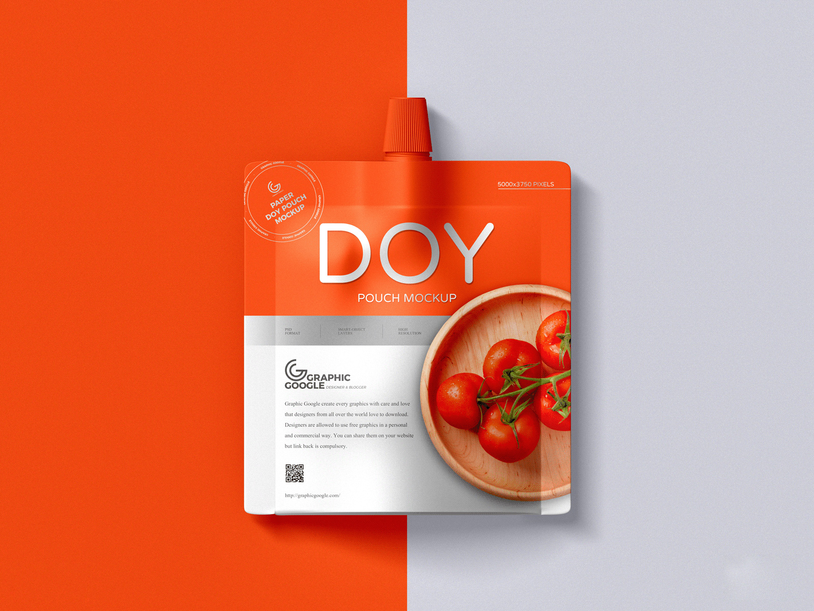 Free Doy Pouch Mockup
