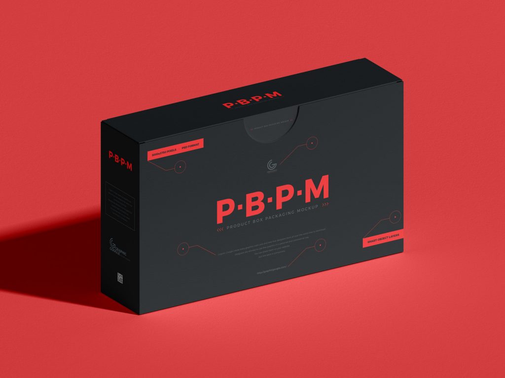 Free Product Box Packaging Mockup