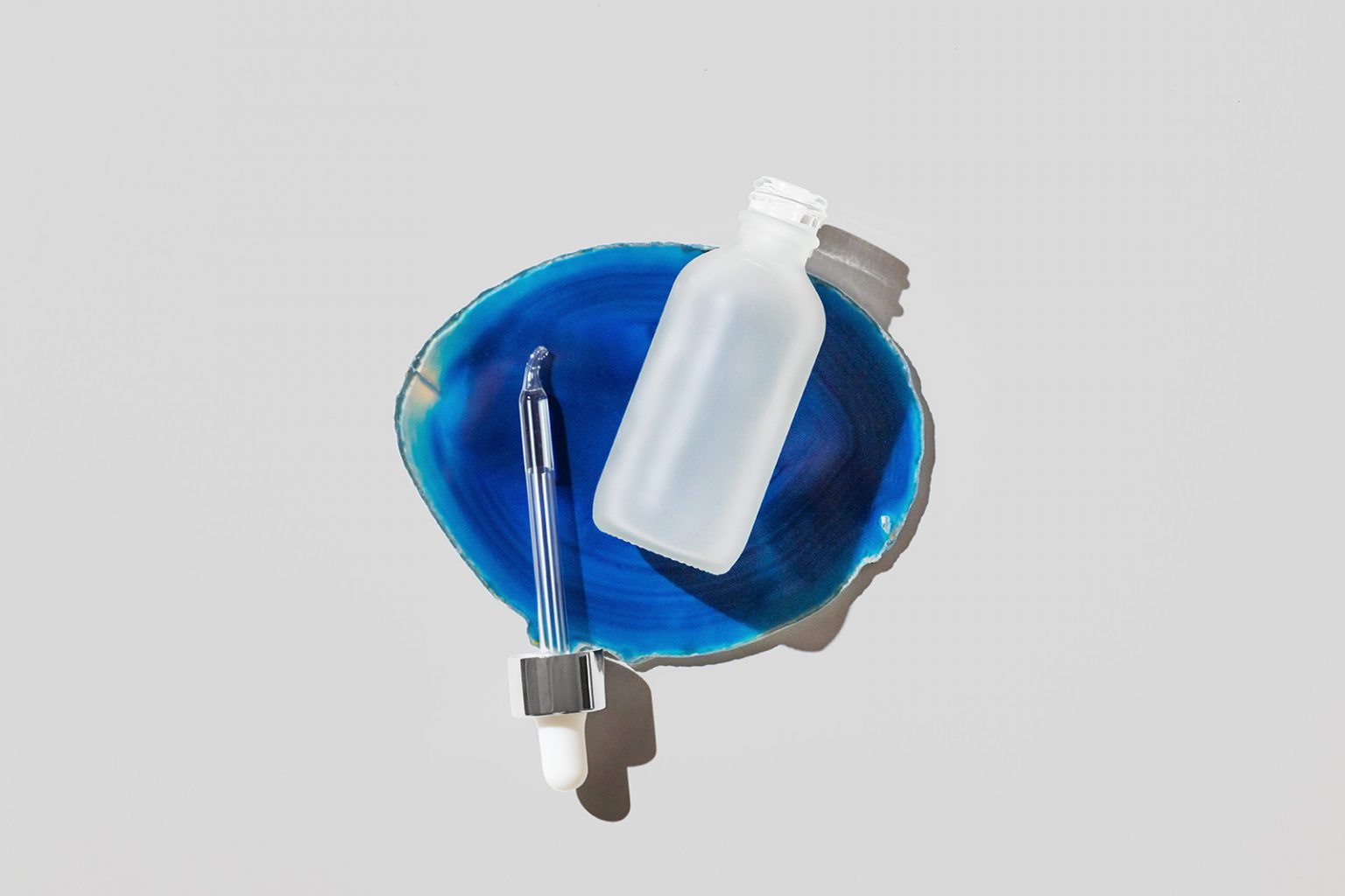Free Translucent Plastic Dropper Bottle Mockup
