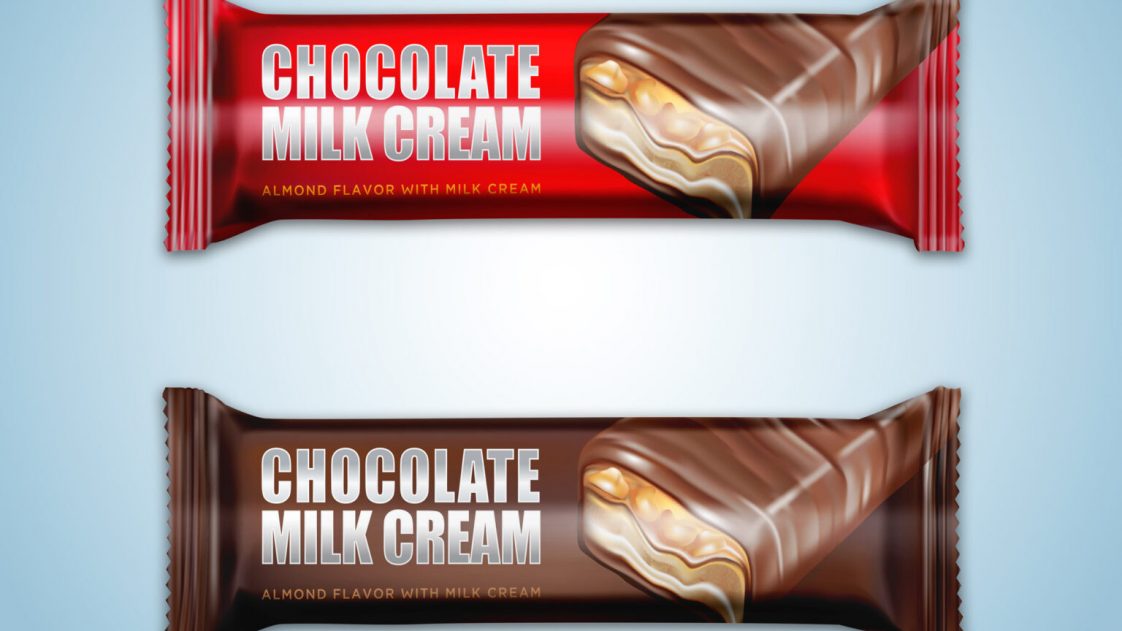 Free Chocolate Bar Mockup Set - Free Package Mockups