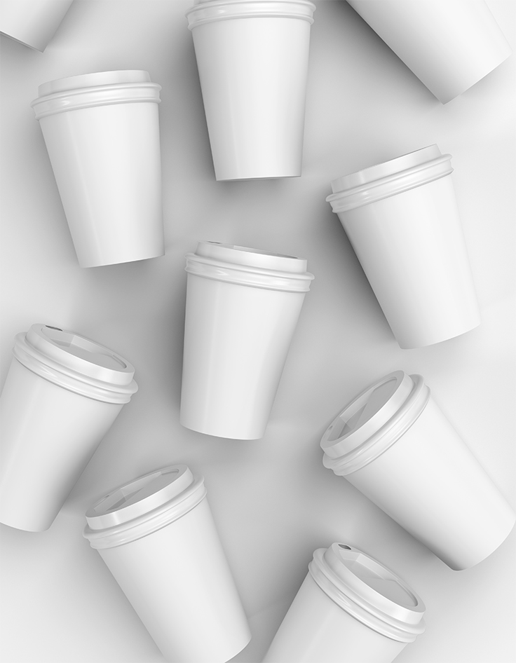 Free Coffee Cups Branding Mockup
