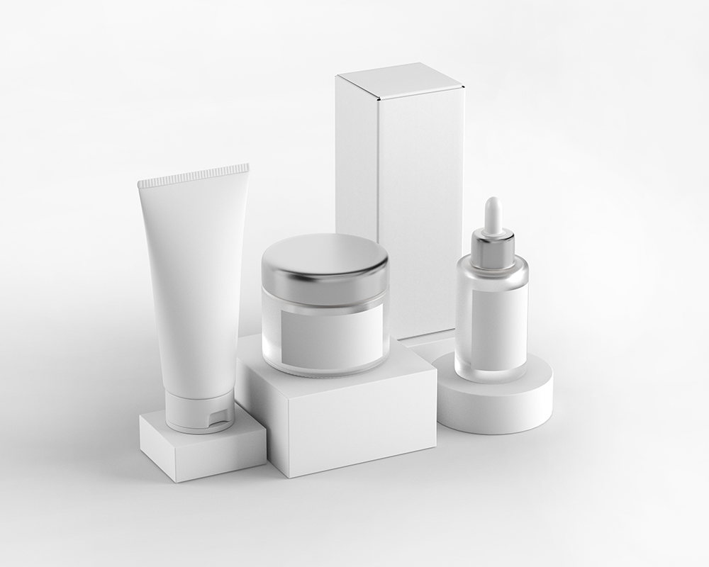 Free Cosmetic Packaging Mockup