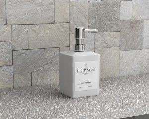 Free Liquid Soap Dispenser Mockup
