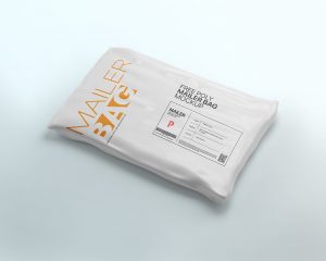 Free Poly Mailer Envelope Bag Mockup